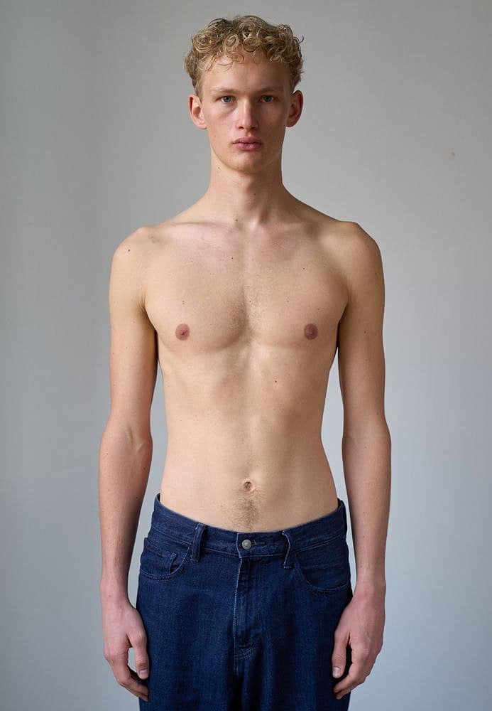 Male model August based in Copenhagen available for bookings at KKH Management