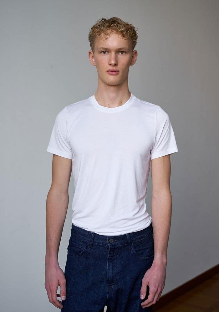 Male model August based in Copenhagen available for bookings at KKH Management