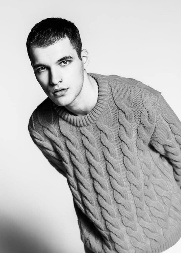 Male model Enno based in The Netherlands available for bookings at KKH Management