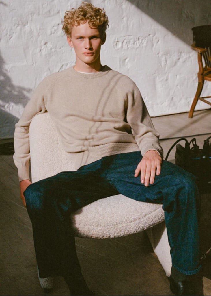 Male model August based in Copenhagen available for bookings at KKH Management